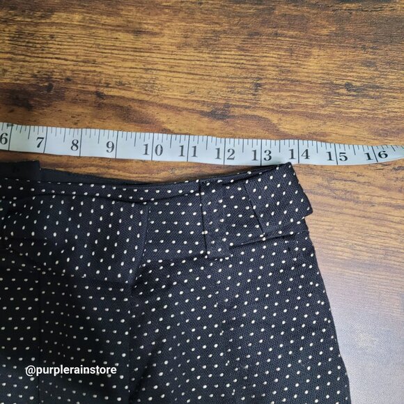 Vtg Talbots Pleated Polka Dot Skirt 4 Bow Belt Pockets 80's Pin Up Ethereal - Picture 8 of 11